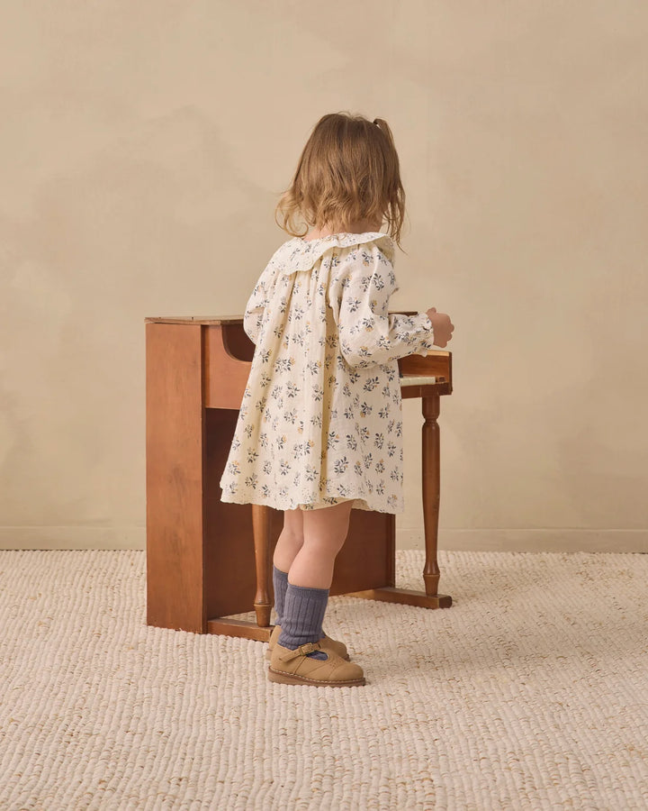 ORGANIC Long Sleeve Isla Dress French Floral