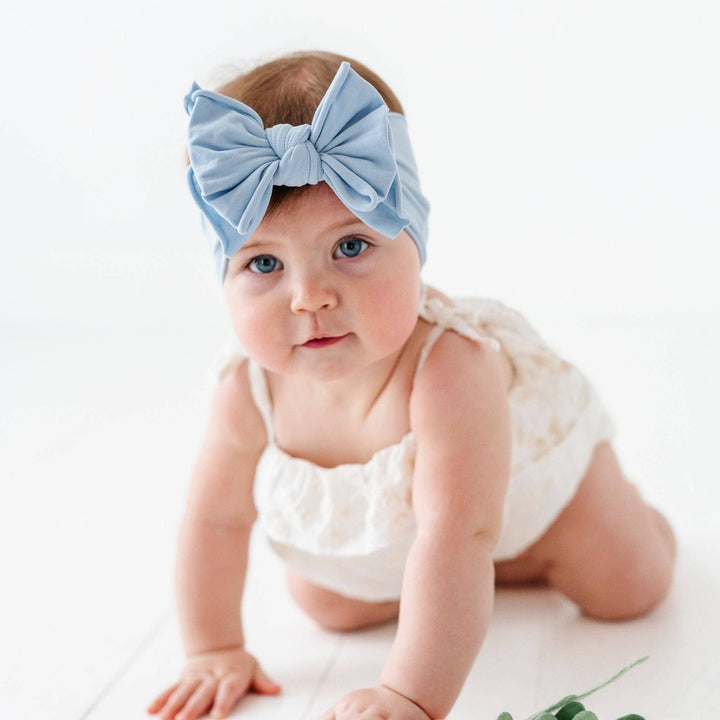FAB-BOW-LOUS® soft nylon bow headband