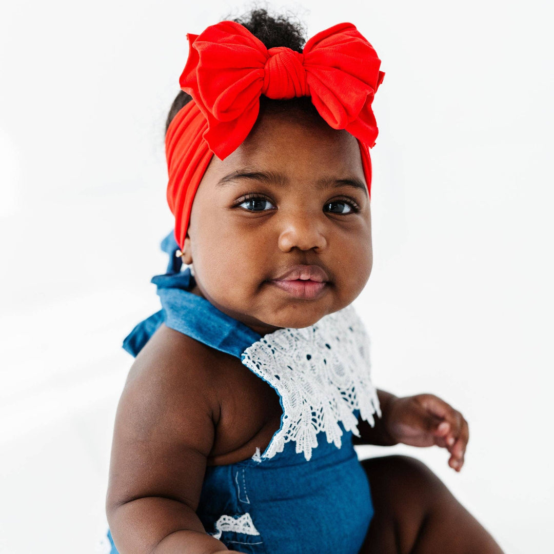 FAB-BOW-LOUS® soft nylon bow headband