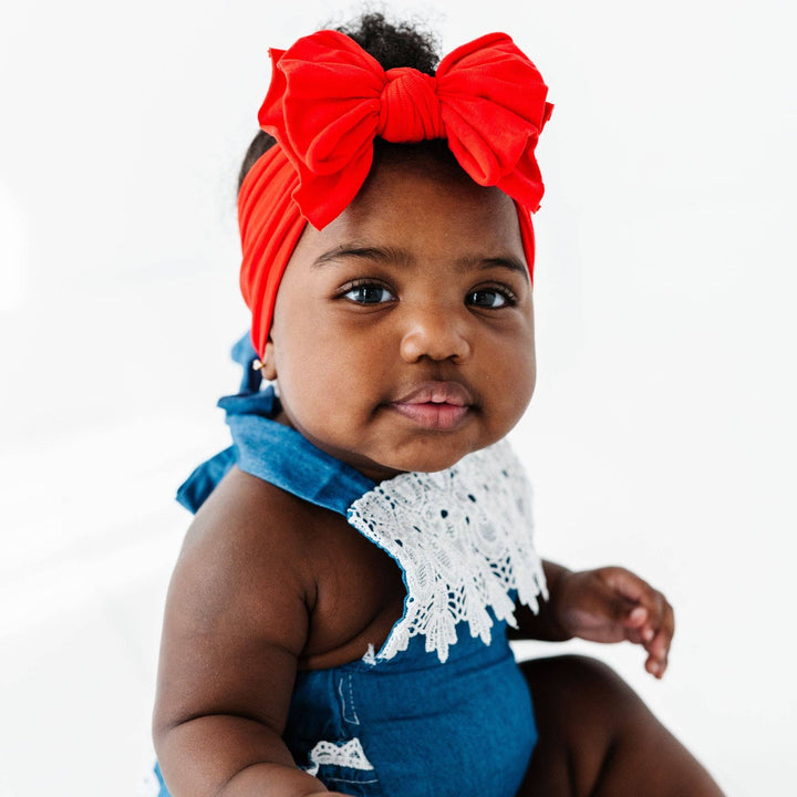 FAB-BOW-LOUS® soft nylon bow headband