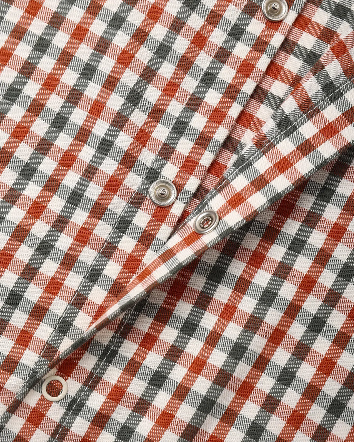 Baby Pajama Romper Holiday Gingham