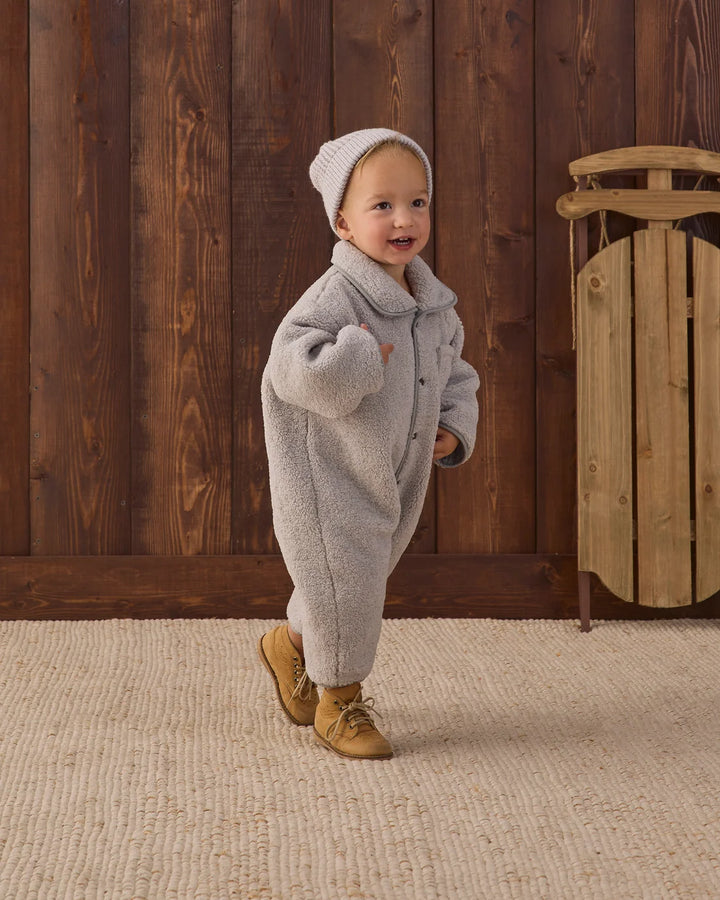 Shearling Jumpsuit Fog