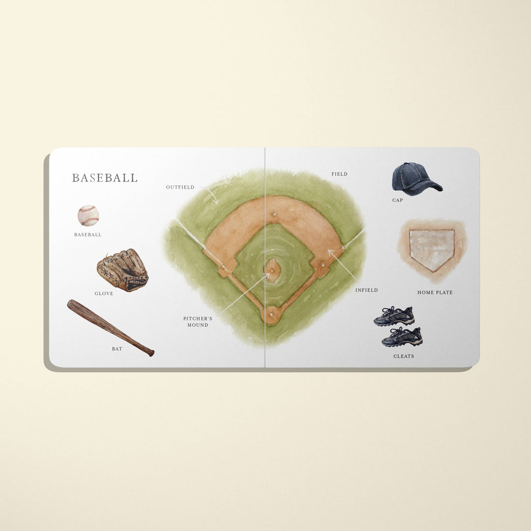 OUR BIG BOOK OF SPORTS • XL Board Book