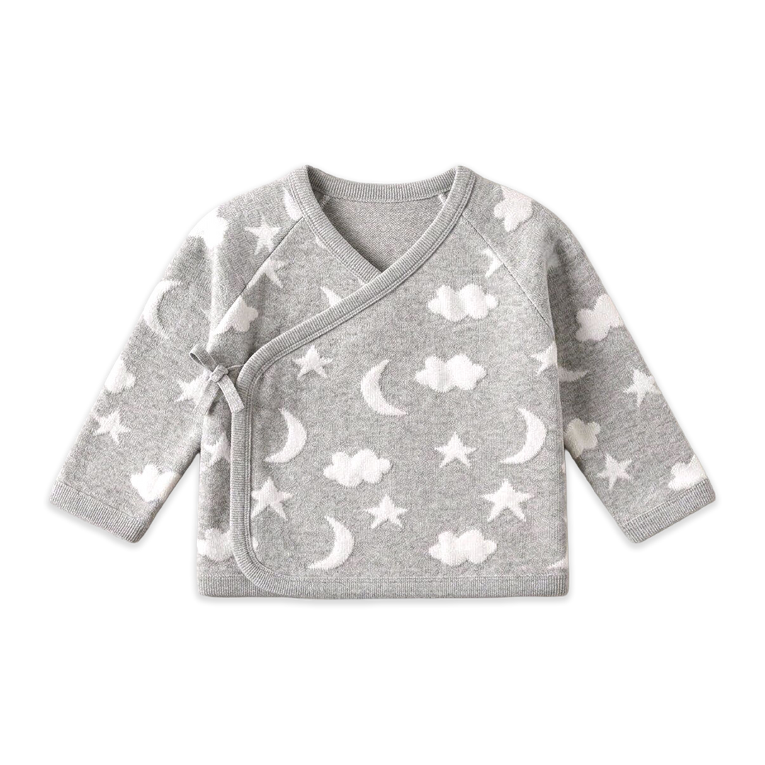 Moon &amp; Stars Dream Knit Kimono Top &amp; Pant Set (Organic)