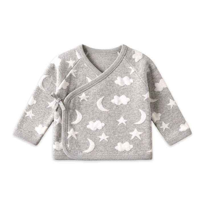 Moon &amp; Stars Dream Knit Kimono Top &amp; Pant Set (Organic)