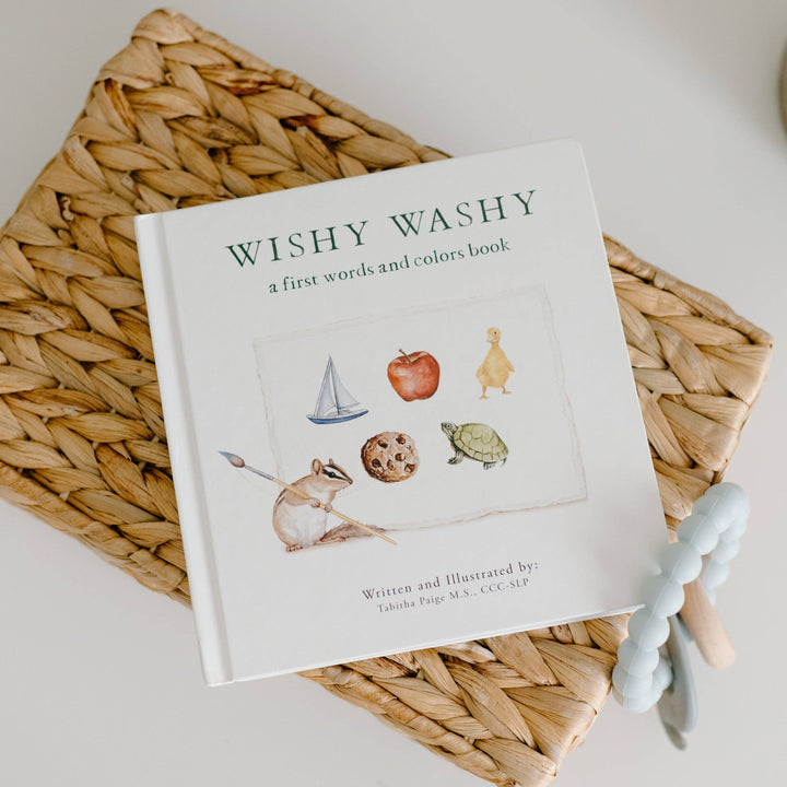 WISHY WASHY board book