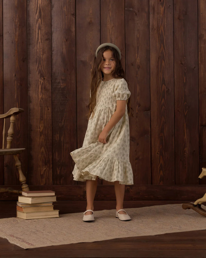Lydia Dress Green Iris