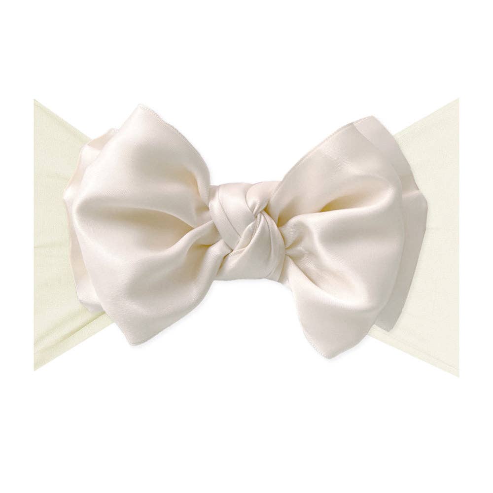 Satin FAB® Soft Big Bow Headband • Choose Color