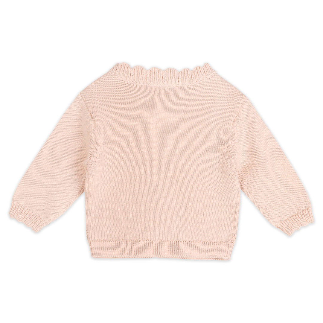 Lil Heart Tex Knit Baby Cardigan &amp; Pant Set (Organic Cotton)