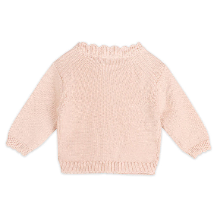 Lil Heart Tex Knit Baby Cardigan &amp; Pant Set (Organic Cotton)