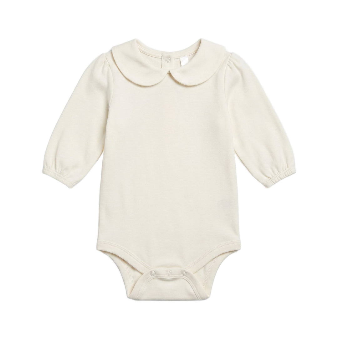 Peggy Peter Pan Collared Bodysuit Ivory