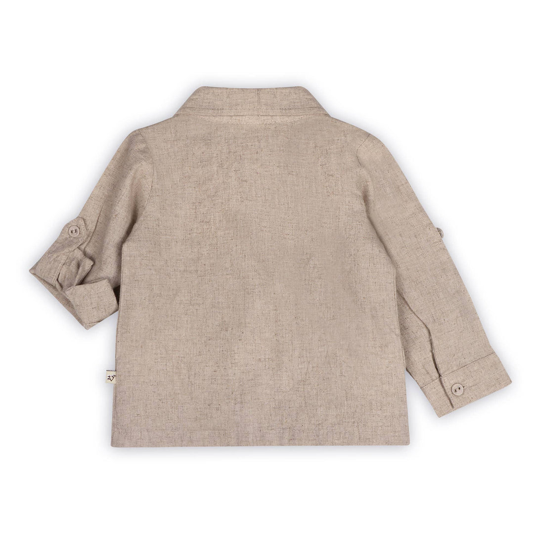 ORGANIC Positano Linen Baby Shirt &amp; Corduroy Pants
