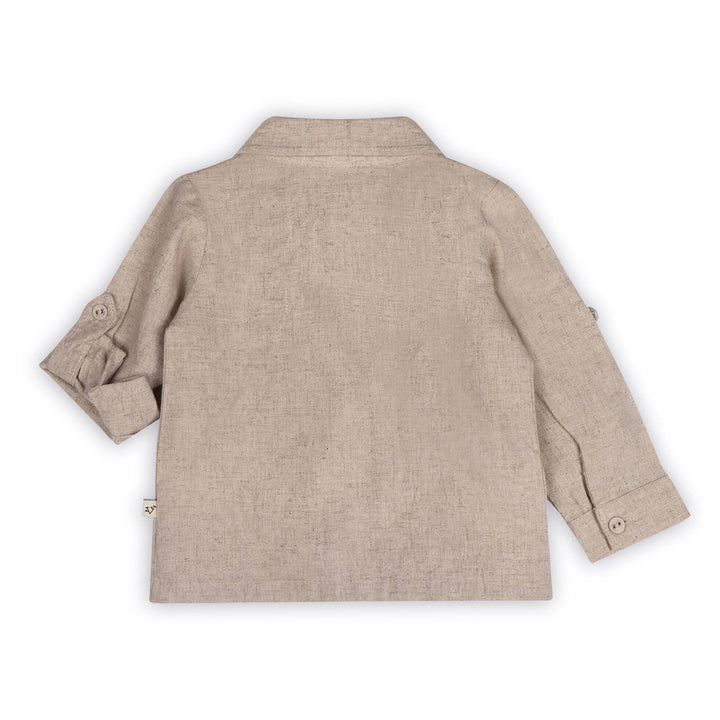 ORGANIC Positano Linen Baby Shirt &amp; Corduroy Pants