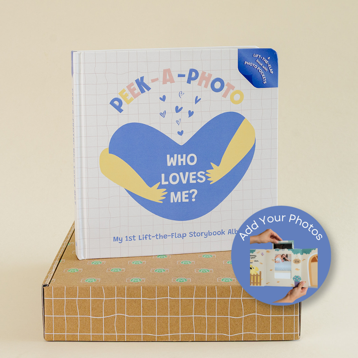 Who Loves Me Lift-the-Flap Photo Book