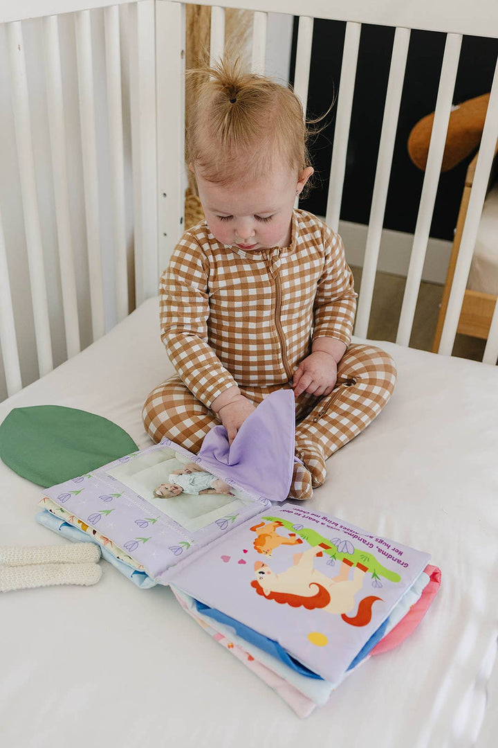 Peek-A-Photo Soft Cloth Book