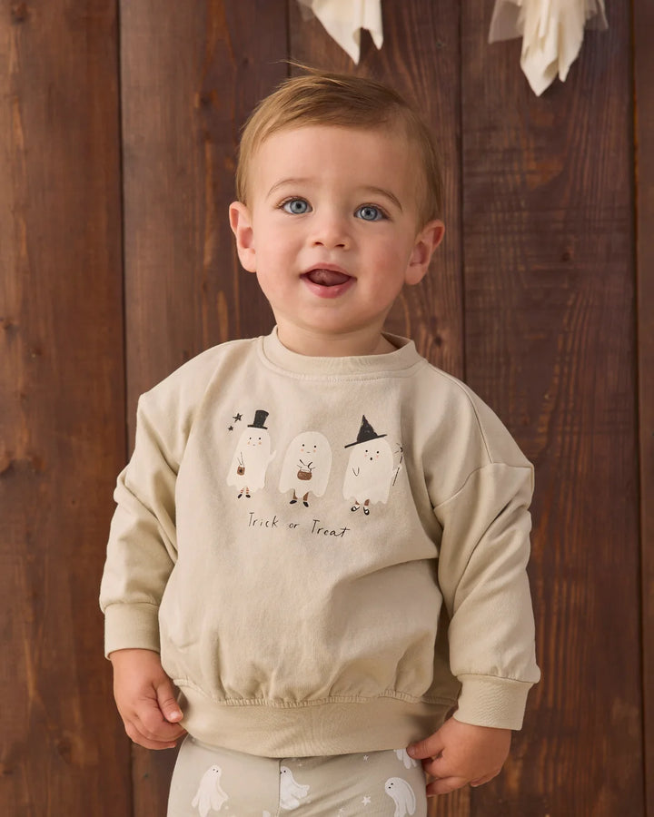 ORGANIC Relaxed Fleece Sweatshirt Trick Or Treat