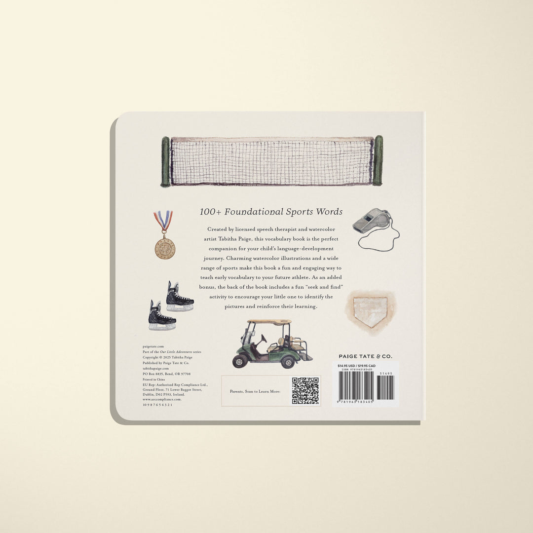 OUR BIG BOOK OF SPORTS • XL Board Book