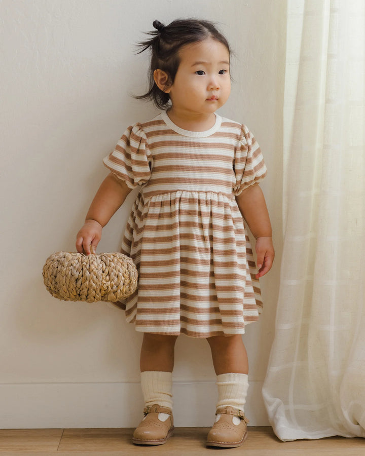 ORGANIC Darla Dress Spice Stripe