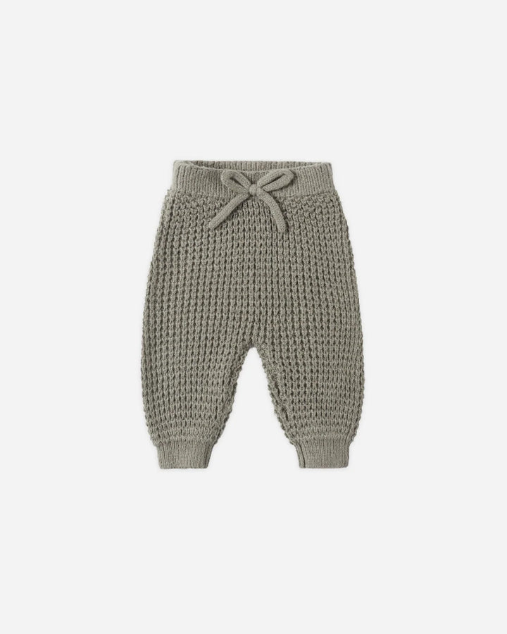 Chunky Knit Pant Spruce