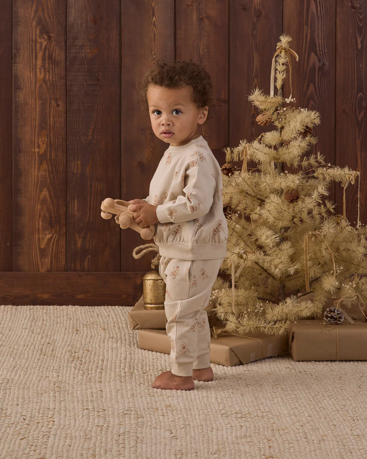 Relaxed Fleece Sweatpant Gingerbread