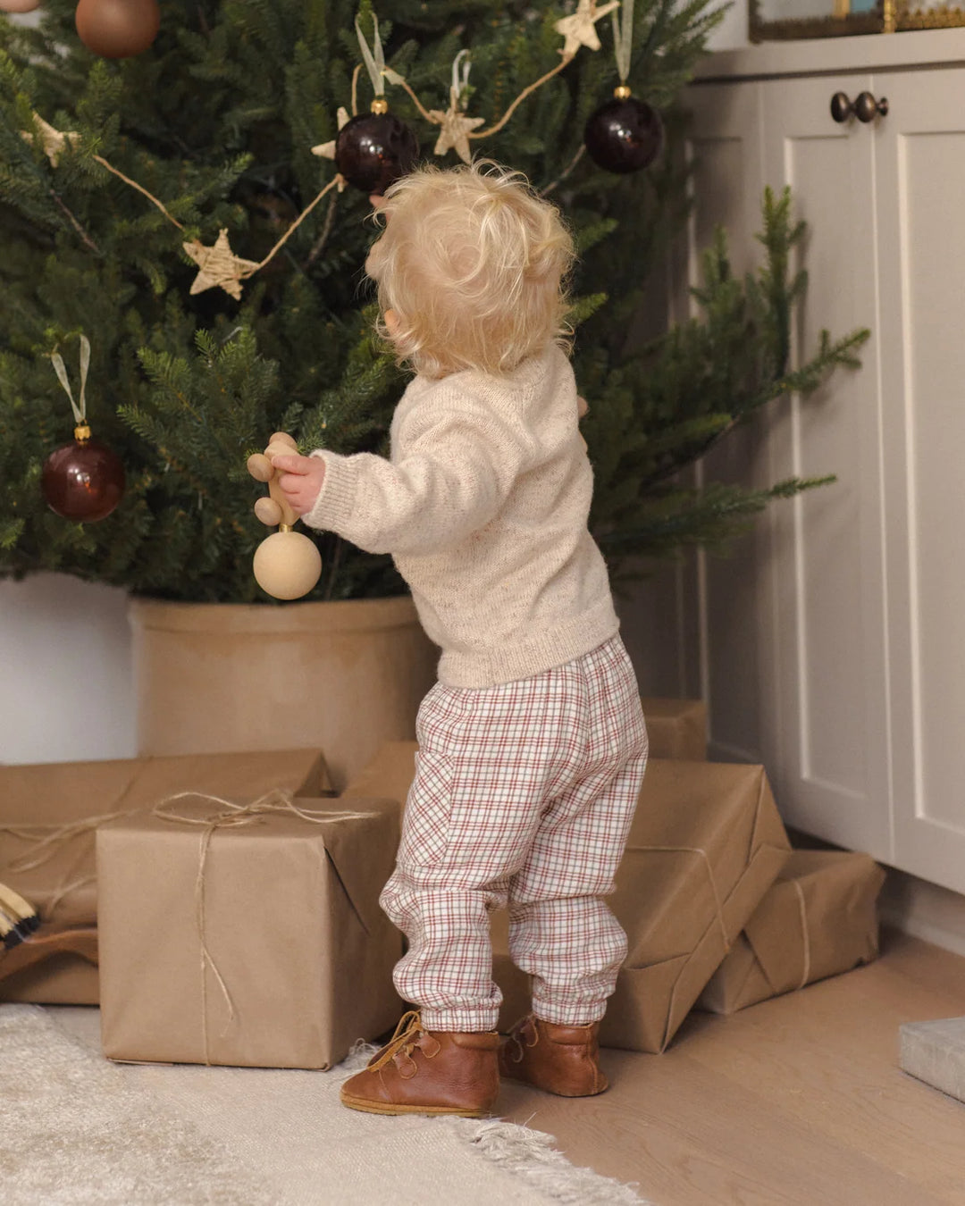 LUCA PANT CHRISTMAS PLAID