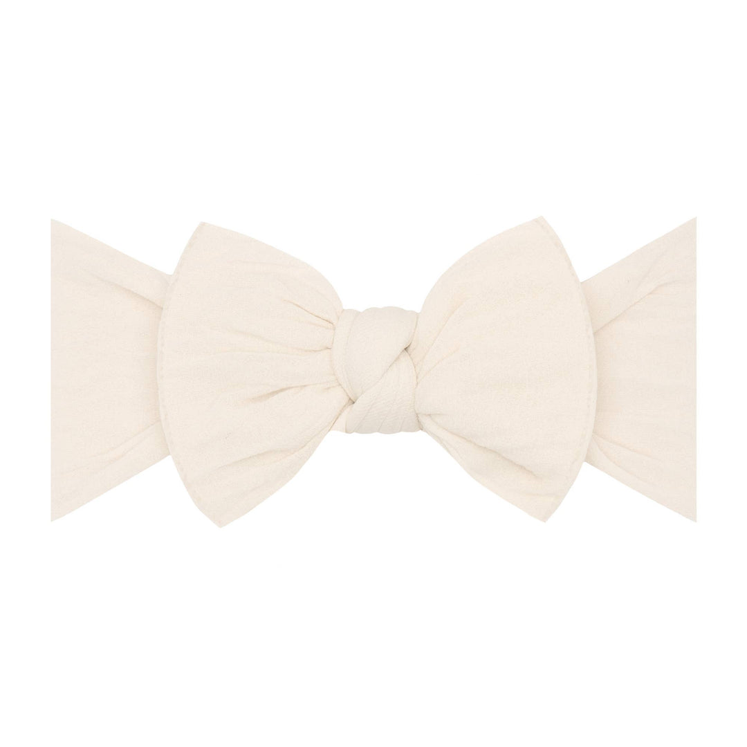 Original Knot soft bow baby headband • Choose Color