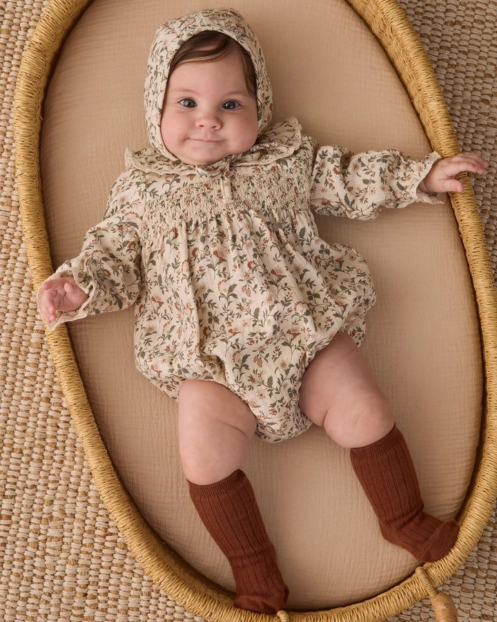 Callie Romper Holiday Floral