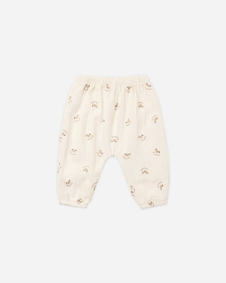 Woven Pant Rocking Horse