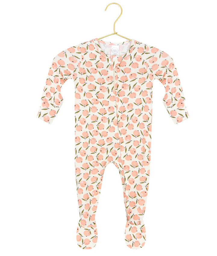 LOU LOU zipper footie • briar
