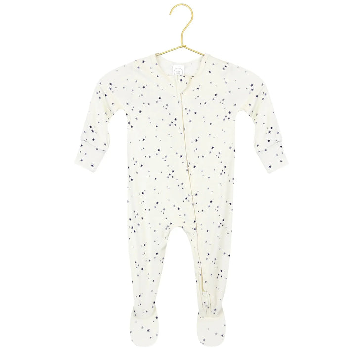 LOU LOU zipper footie • george