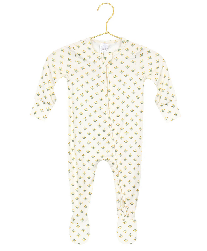 LOU LOU zipper footie • della