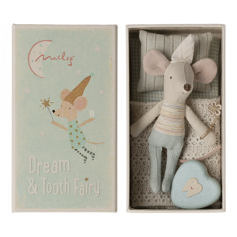 MAILEG tooth fairy mouse in matchbox