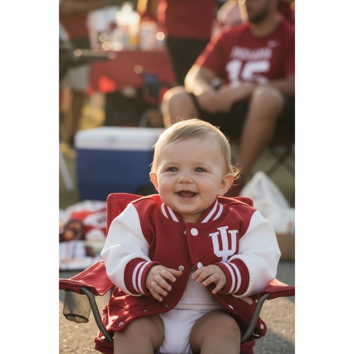 Indiana Hoosiers Little Varsity Jacket