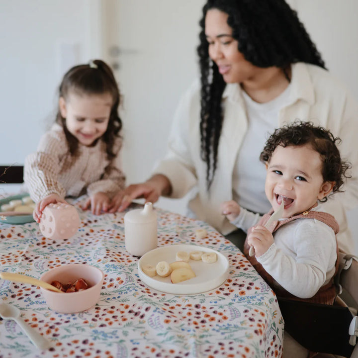 SILICONE FEEDING SPOONS ivory