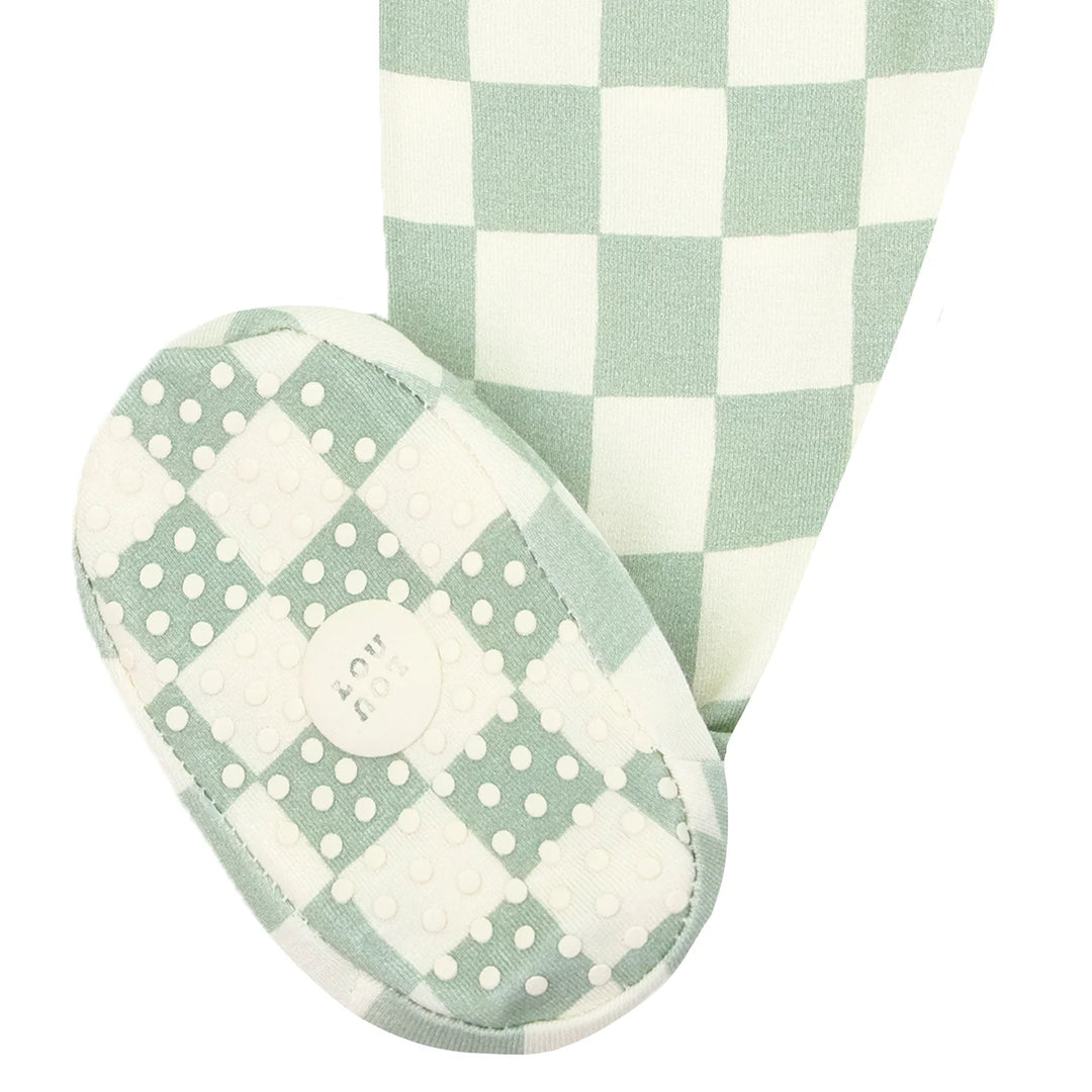 LOU LOU zipper footie • kirby