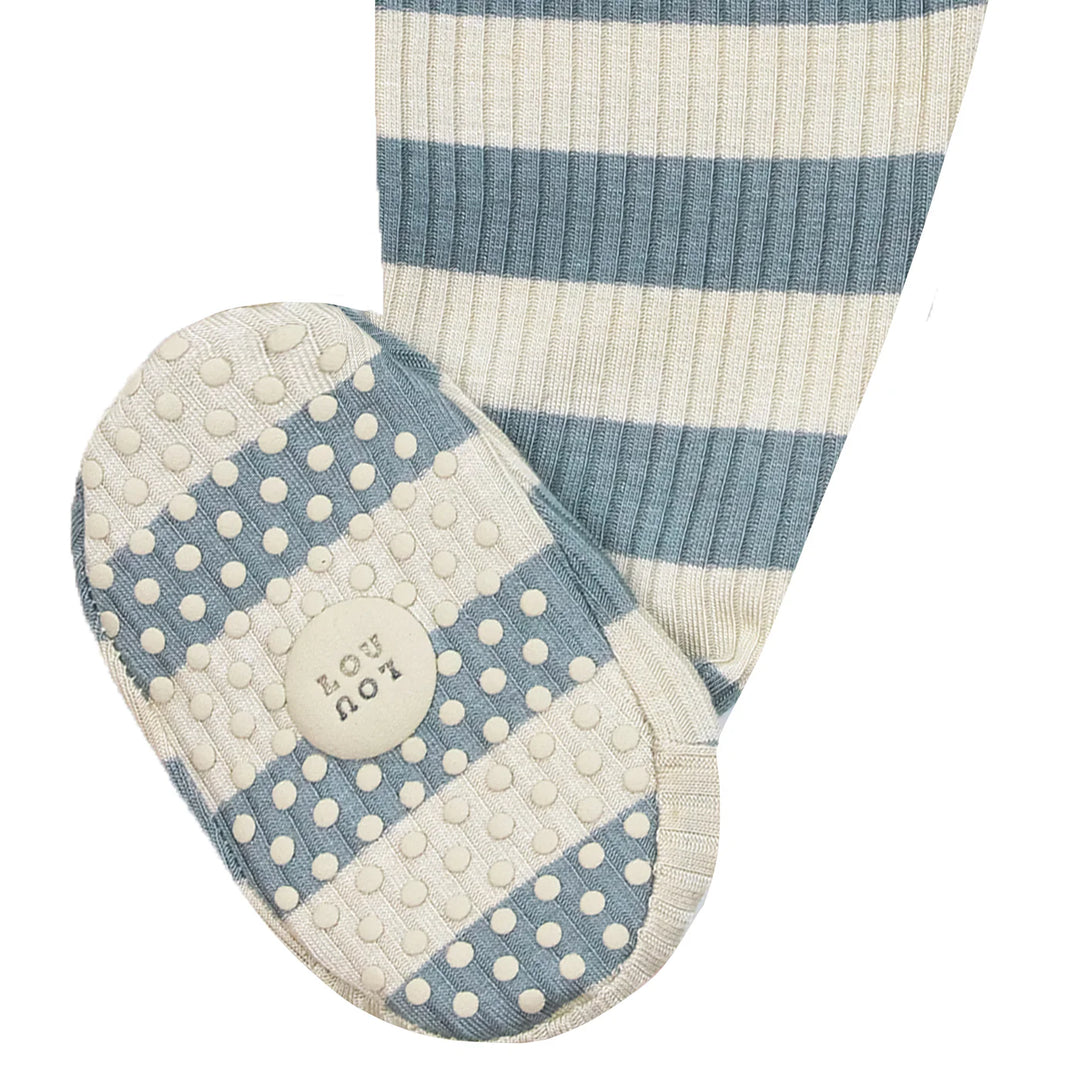 LOU LOU Zipper Footie • Lincoln