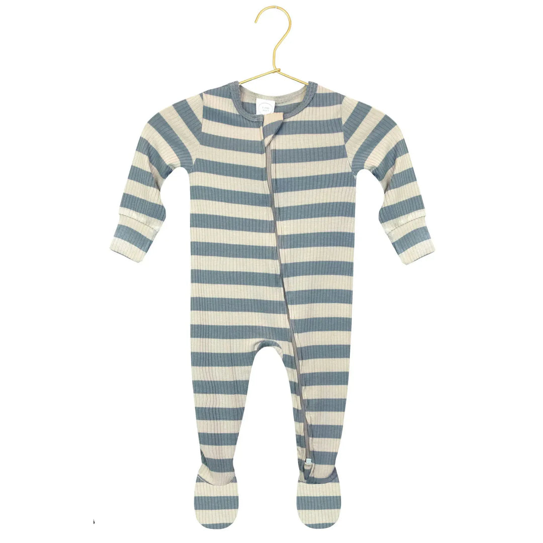 LOU LOU Zipper Footie • Lincoln