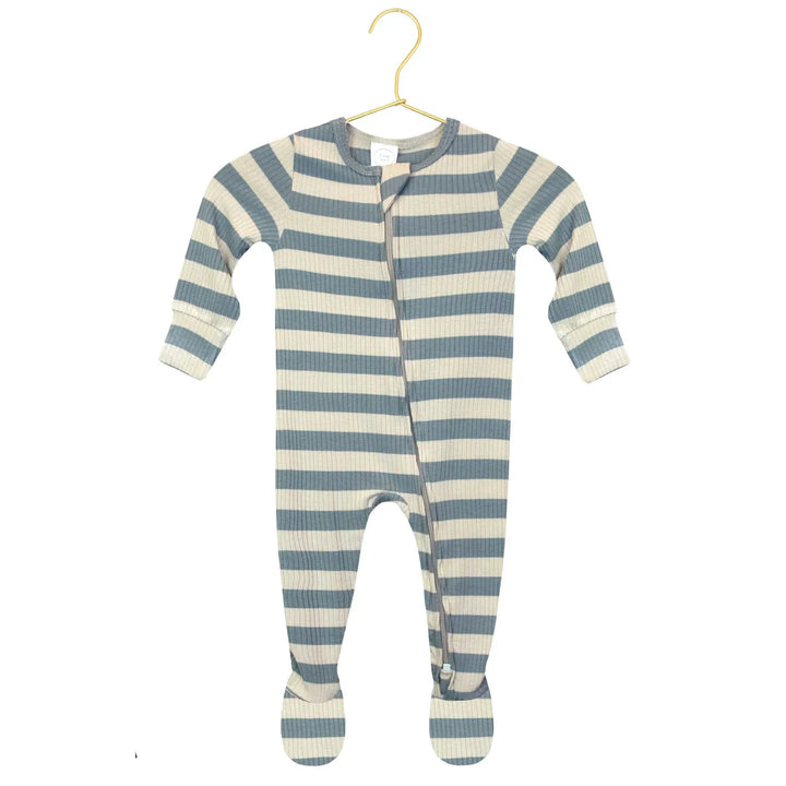 LOU LOU Zipper Footie • Lincoln
