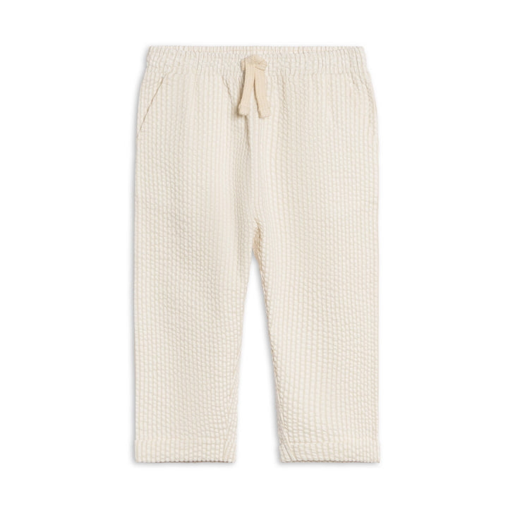 ORGANIC Merrit Seersucker Pant • Dune Stripe