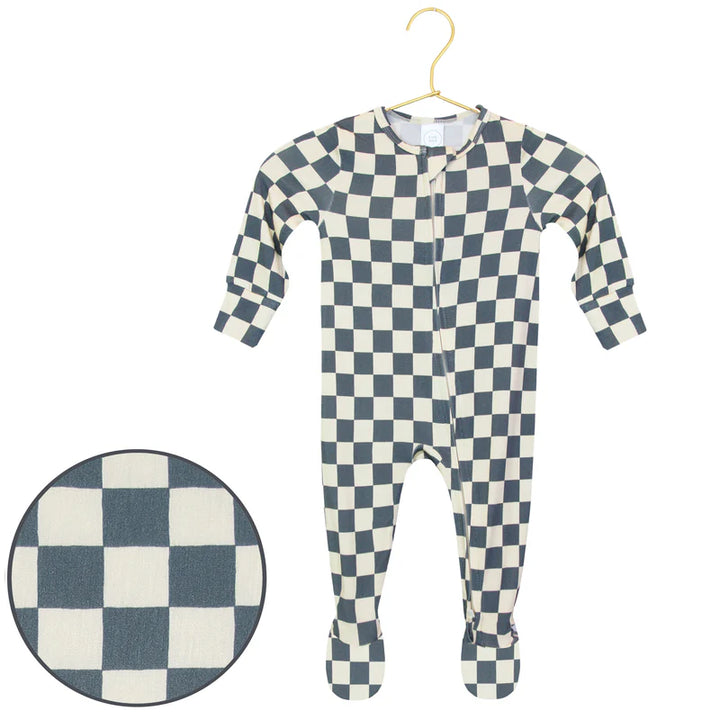 LOU LOU Zipper Footie • Miles