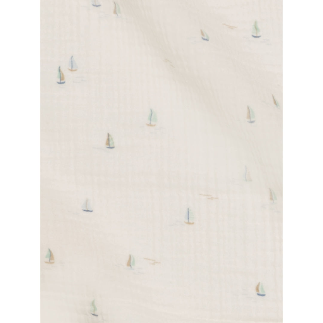 ORGANIC Muslin Swaddle Blanket • Marina / Sea + Dune