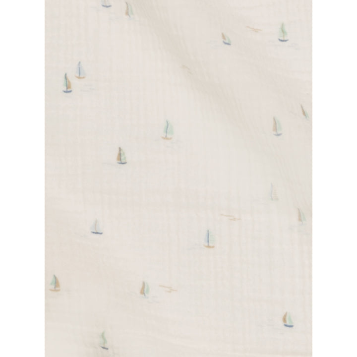 ORGANIC Muslin Swaddle Blanket • Marina / Sea + Dune