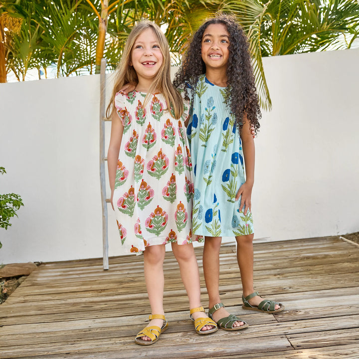 Jaipur Dress Blue Dandelion