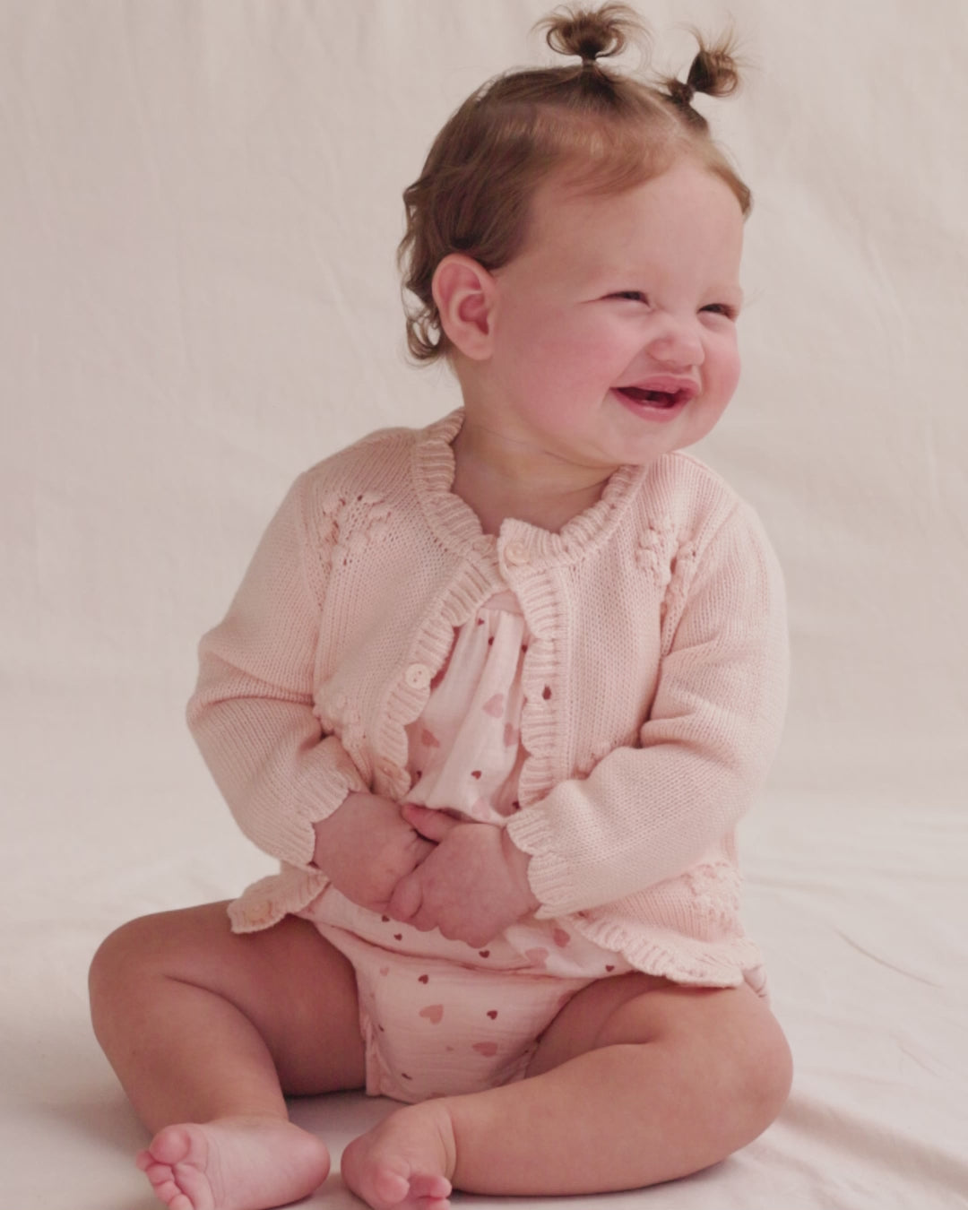 ORGANIC Knit Cardigan || Petal