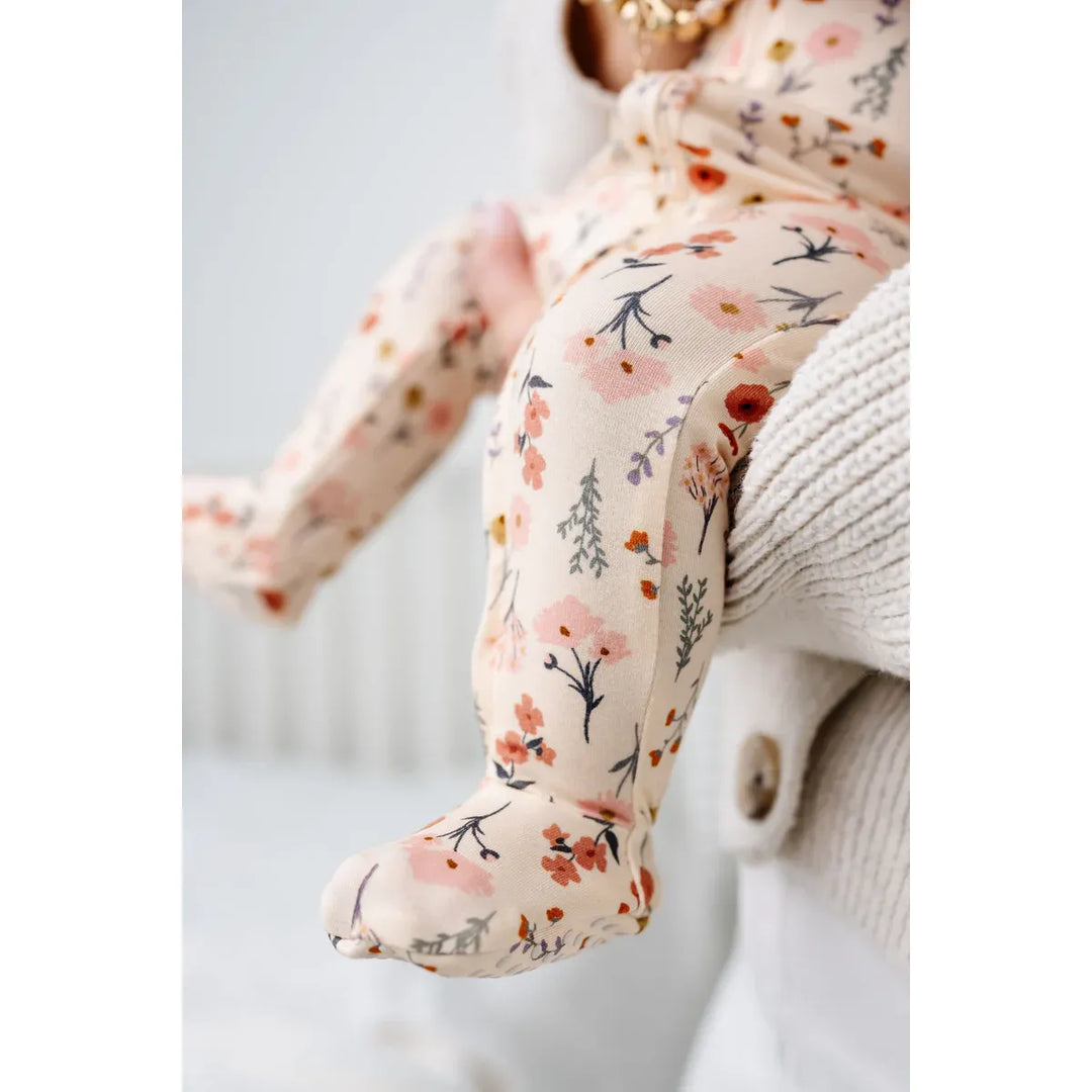LOU LOU Zipper Footie • Rachel