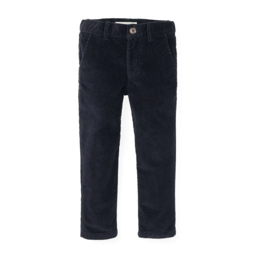 Organic Black Corduroy Pant