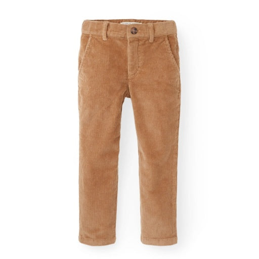 Organic Medium Brown Corduroy Pant