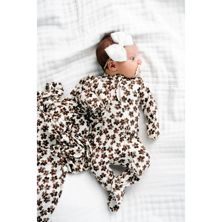 LOU LOU Zipper Footie • Sloane