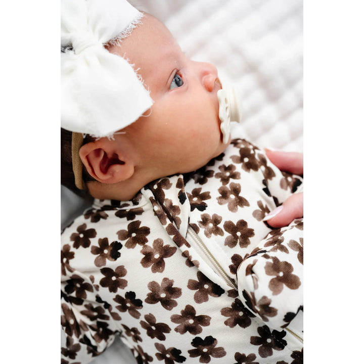 LOU LOU Zipper Footie • Sloane