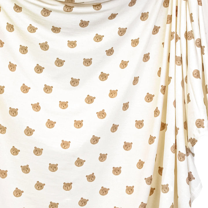LOU LOU Swaddle Blanket • Teddy